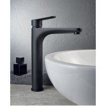 FIORE Kevon:Μπαταρία Μαύρη Νιπτήρα Ψηλή Ύψος 28cm
